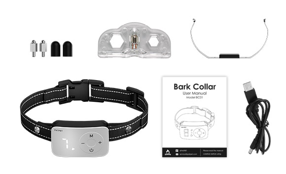 Barking Collar BC01 -Packing List