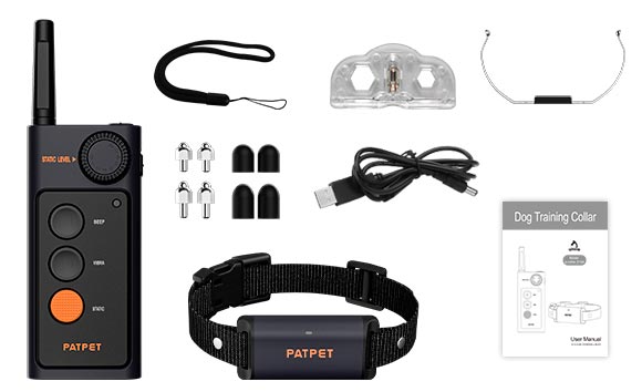 PATPET 210 training collar - Packing List